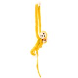  igračka majmun s bebom 70 cm - žuta | Shoptok.si