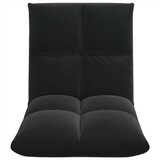  Podna stolica Crna 50 x 61 x 57 cm Baršun | shoptok.hr