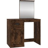  Toaletni stolić s ogledalom boja hrasta 90x50x132,5cm drveni | shoptok.hr