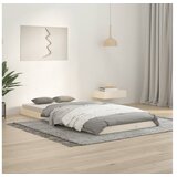  Posteljni okvir bel 90x200 cm trdna borovina | Shoptok.si