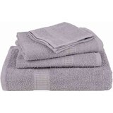 vidaXL Brisače za tuširanje 10 kos siva 70x140 cm 360 g/m² 100% bombaž | Shoptok.si