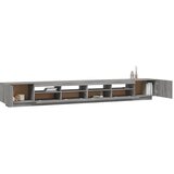  3-dijelni set TV ormarića LED boja hrasta od konstruiranog drva | Eponuda.com
