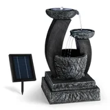 FANTAGHIRO OKRASNA FONTANA, VRTNA FONTANA, 3W SOLAR LED POLIRESIN, VIDEZ KAMNA