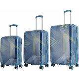 Semiline Unisex's ABS Suitcase Set T5652-0 cene