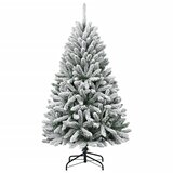  Umjetno božićno drvce sa šarkama i snijegom 120 cm | shoptok.hr
