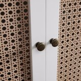 Bessagi Home omarica za pod umivalnik lisa, bela, naravna | Shoptok.si