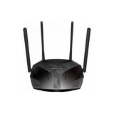 Mercusys MR80X AX3000 Dual-Band Wi-Fi 6 Router, 574 Mbps at 2.4 GHz + 2402 Mbps at 5 GHz, 4× Fixed External Antennas, 3× G LAN Ports, 1× G WAN Port, 1024-QAM, OFDMA, HE160, Router/AP mode, Beamforming, MU-MIMO, VPN server, TWT, Smart Connect, WPA3 | ePonuda.com