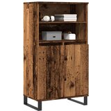 vidaXL Visoka omara starinski les 60x36x110 cm inženirski les | Shoptok.si