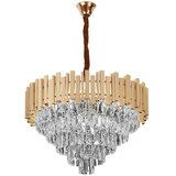 Toolight Visilica s kristalima G050-CP 50CM GOLD | shoptok.hr