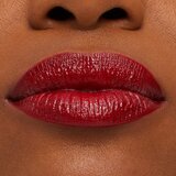 MAC Cosmetics MACximal Sleek Satin Lipstick kremasta vlažilna šminka odtenek Left on Red 3,5 g | Shoptok.si