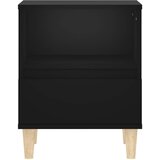  Noćni ormarić crni 40 x 35 x 50 cm | shoptok.hr