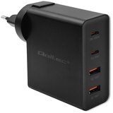 Q-LANTEC Qoltec GaN POWER PRO Charger | 2xUSB-C | 2xUSB | 130W | 5-20V | 1.5-5A | XP | Black Cijene