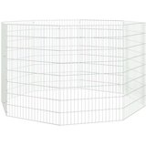 vidaXL kavez za zečeve s 8 panela 54 x 80 cm od pocinčanog željeza | shoptok.hr