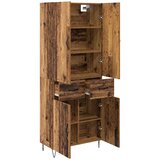  Highboard s ladicama 2 pcs Staro drvo Inženjersko drvo i staklo | shoptok.hr