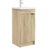  Kupaonski umivaonik s sudoperom Hrast sonoma 42 x 40 x 84,5 cm | shoptok.hr