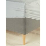  Čaršav sa lastišem mikro 160x200x25 siva Cene