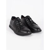 Shelvt Men's black shoes with fur padded | Shoptok.si