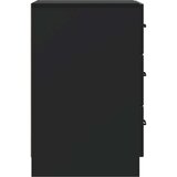  Noćni ormar s ladicama Crna 43 x 41 x 63,5 cm Konstruirano drvo | Eponuda.ba