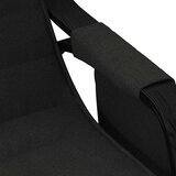  Stolica za ljuljanje od tkanine crna | shoptok.hr