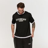 GymBeam Oversized Varsity T-Shirt Black S | Eponuda.com