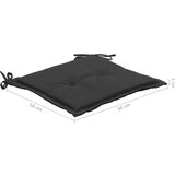  Vrtne stolice s jastucima 6 kom od masivnog bagremovog drva | shoptok.hr