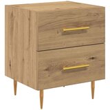 Noćni ormar 2 kom. Umjetnički hrast 40 x 35 x 47,5 cm | shoptok.hr