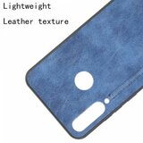 Nillkin Silikonski ovitek EKO usnje za Huawei Y6p moder | Shoptok.si