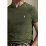 Polo Ralph Lauren Majice s kratkimi rokavi T-SHIRT AJUSTE EN COTON Kaki | Shoptok.si
