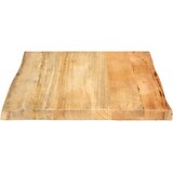 Stolna ploča 80x80x3,8 cm od masivnog drva manga sa živim rubom | shoptok.hr