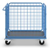 eurokraft pro Voziček za pakete, VxŠxG 1200 x 1330 x 650 mm, nosilnost 350 kg | Shoptok.si
