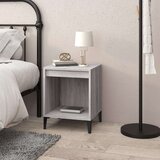  Nočna omarica Siva sonoma 40x35x50 cm, (20730276) | Shoptok.si