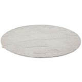 Agnella Svijetlo sivi vunen okrugao tepih ø 160 cm Morphic Botanica – | shoptok.hr
