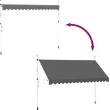 Tenda na ručno uvlačenje 400 cm antracit | Eponuda.com