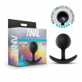 Anal Adventures Vibracijski analni čep Platinum | Shoptok.si