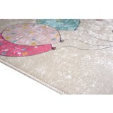 Vitaus Ružičasti/boje slonovače periv dječji tepih 100x160 cm Girl & Baloons – | shoptok.hr