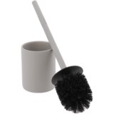 Tendance četka za WC Taormina s gumiranim efektom, kamenina svijetlo siva | shoptok.hr