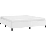  Posteljni okvir bel 180x200 cm umetno usnje, (20727270) | Shoptok.si