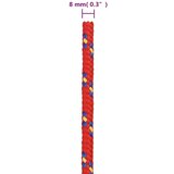  Brodski konop crveni 8 mm 250 m od polipropilena | shoptok.hr
