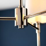  Endon 99455 - Luster na stalku 3xE14/6W/230V sjajni hrom/bela | Eponuda.com