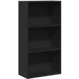 Maison Chic Knjižna omara - Knjižni regal črna 60x30x114 cm inženirski les, (21725381) Cene