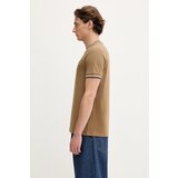 Fred Perry Majice s kratkimi rokavi Fp Twin Tipped T-Shirt Kostanjeva | Shoptok.si