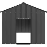  za pse s krovom 114x202x101 cm pocinčani čelik | Eponuda.ba