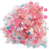 Junior Crafty ruby, kraft dekoracija, roze miks, 8mm, 14g | Eponuda.com