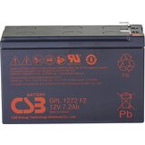CSB Battery gpl 1272 GPL1272-F2FR svinčeni akumulator 12 v 7.2 ah svinčevo-koprenast (š x v x g) 151 x 98 x 65 mm ploščati vtič\, 6\,35 mm brez vzdrževanja\, nizko samopraznjenje, (20438525) | Shoptok.si