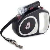 Automatski povodnik za pse 5m 15kg + led lampa