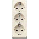Jung namizna vtičnica 3-gang 16A 250V o.Zugentla. 10 S 23 LA, (20859500) | Shoptok.si