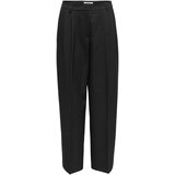 Only Lahkotne hlače & Harem hlače ONLREINA HW PLEAT STR PINS PANT TLR NOOS 15349616 Črna Cene