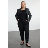 Trendyol ženske pantalone TBBAW25AR00002, crne Cene
