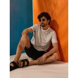 Sinsay Majica sa prugama s mješavinom viskoze | shoptok.hr