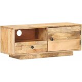 TV ormarić 90 x 30 x 35 cm od masivnog drva manga | shoptok.hr